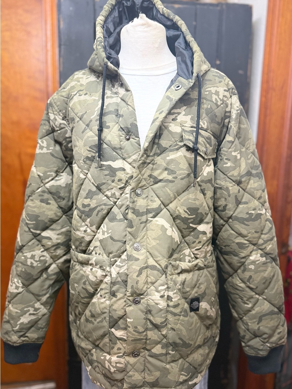Harley-Davidson Camo Quilted Down Performance Jacket 2XL